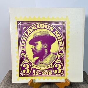 Thelonious Monk The Unique 1956 Mono Jazz LP Vinyl Record